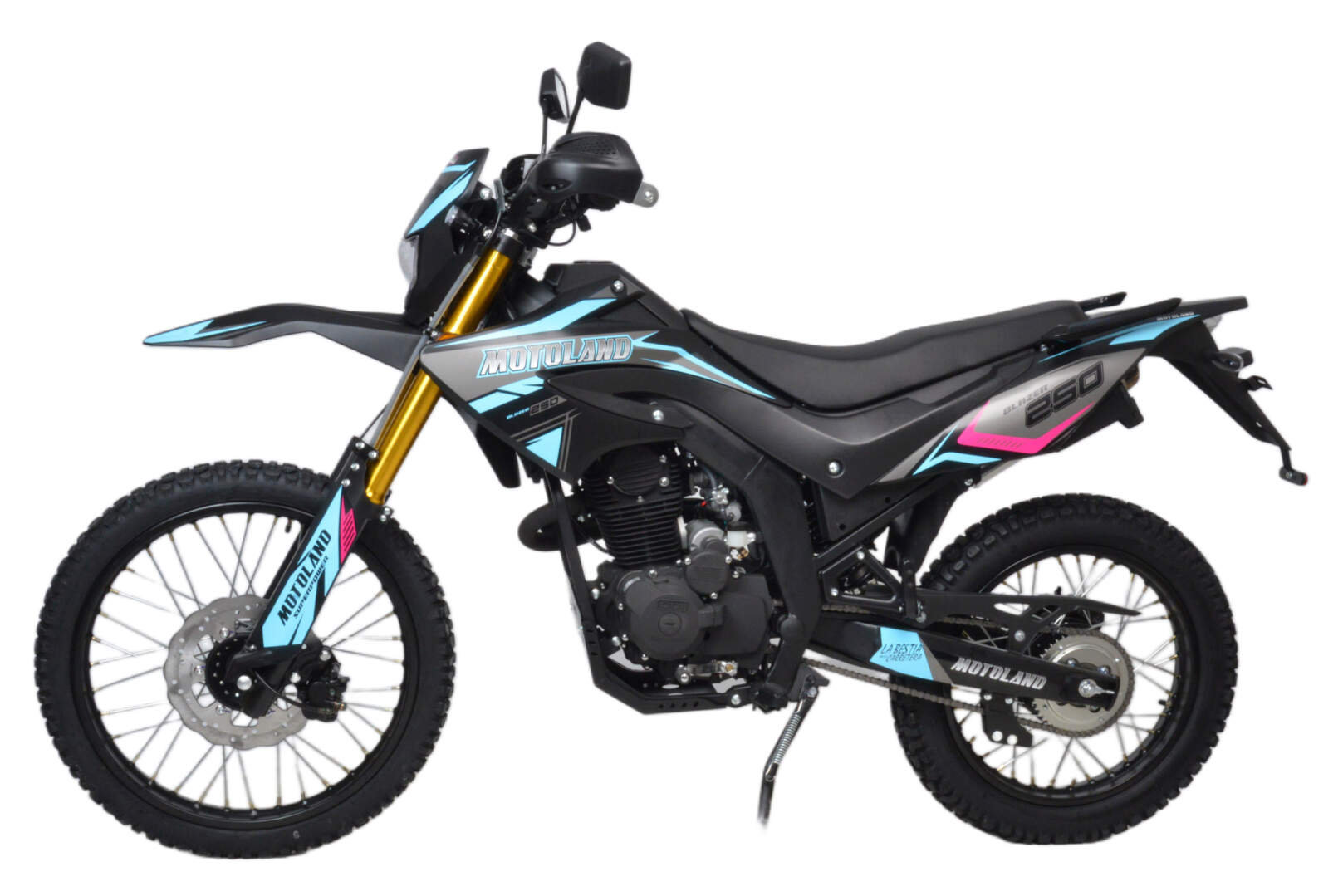 Мотоцикл Motoland 250 ENDURO BLAZER (XF250-A) синий Мотоцикл Motoland 250 ENDURO BLAZER (XF250-A) синий