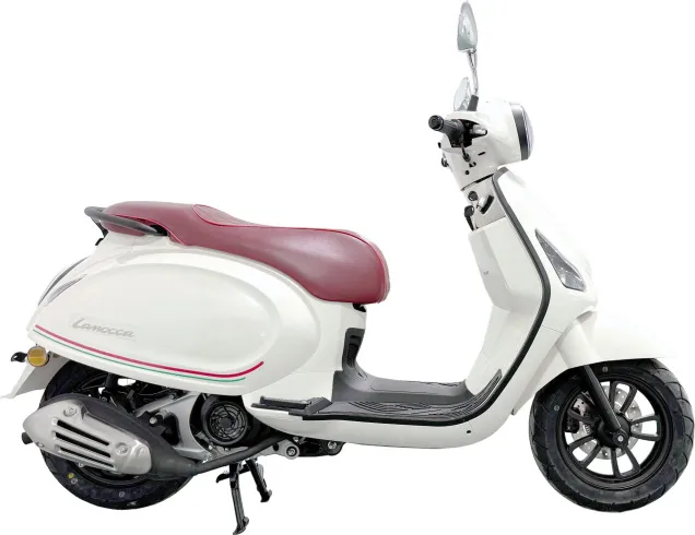Скутер Motosuper Lamocca White (белый) Скутер Motosuper Lamocca White (белый)