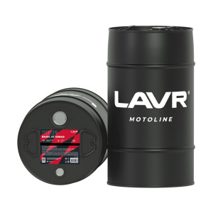 Масло моторное LAVR MOTO Моторное масло RIDE BASIC 4T 10W40 SL, бочка 60 л