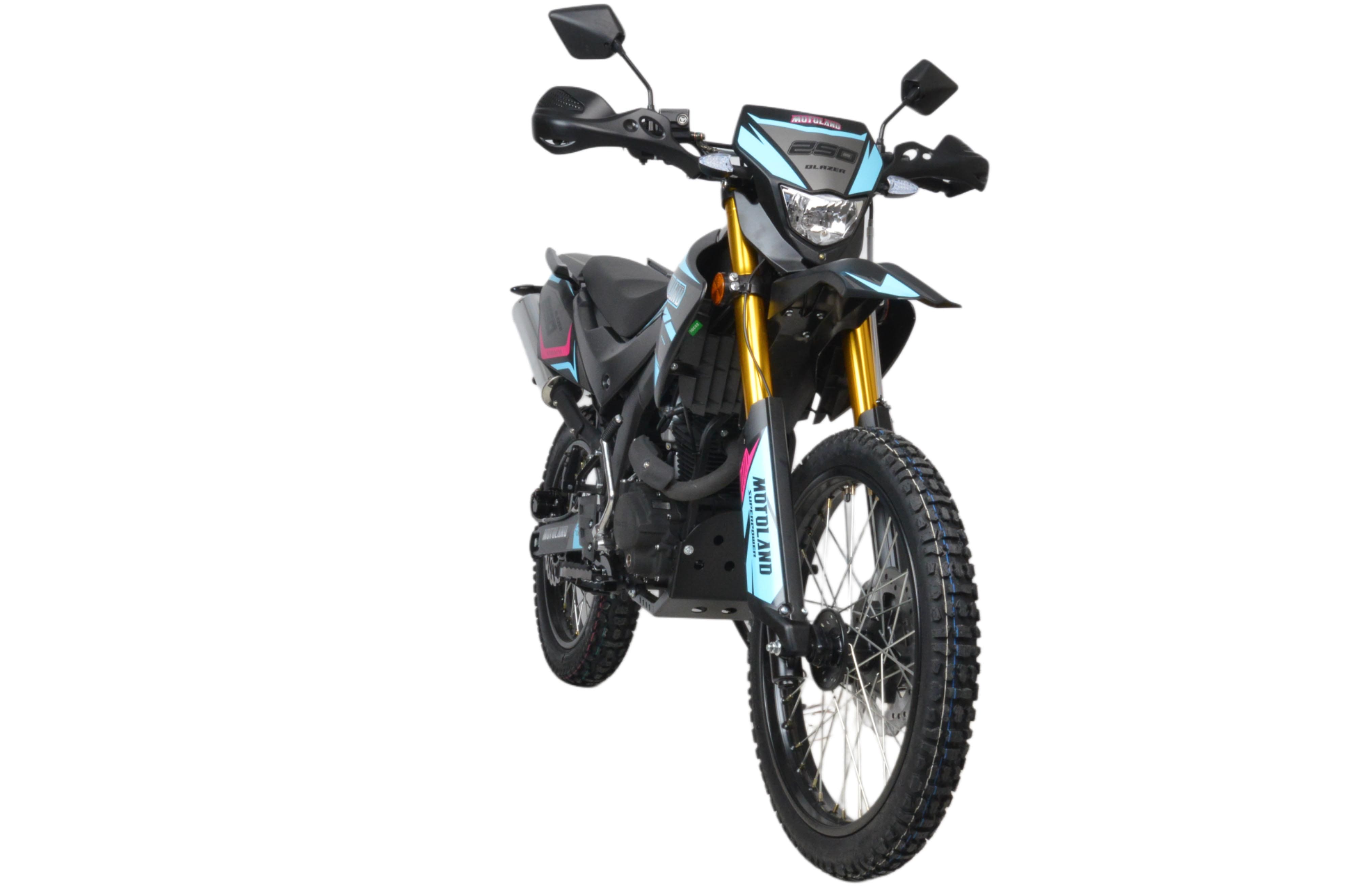 Мотоцикл Motoland 250 ENDURO BLAZER (XF250-A) синий Мотоцикл Motoland 250 ENDURO BLAZER (XF250-A) синий